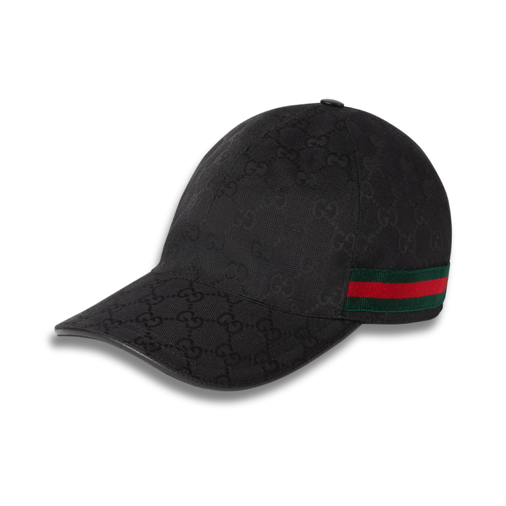 Gucci Mens GG Hat - Black